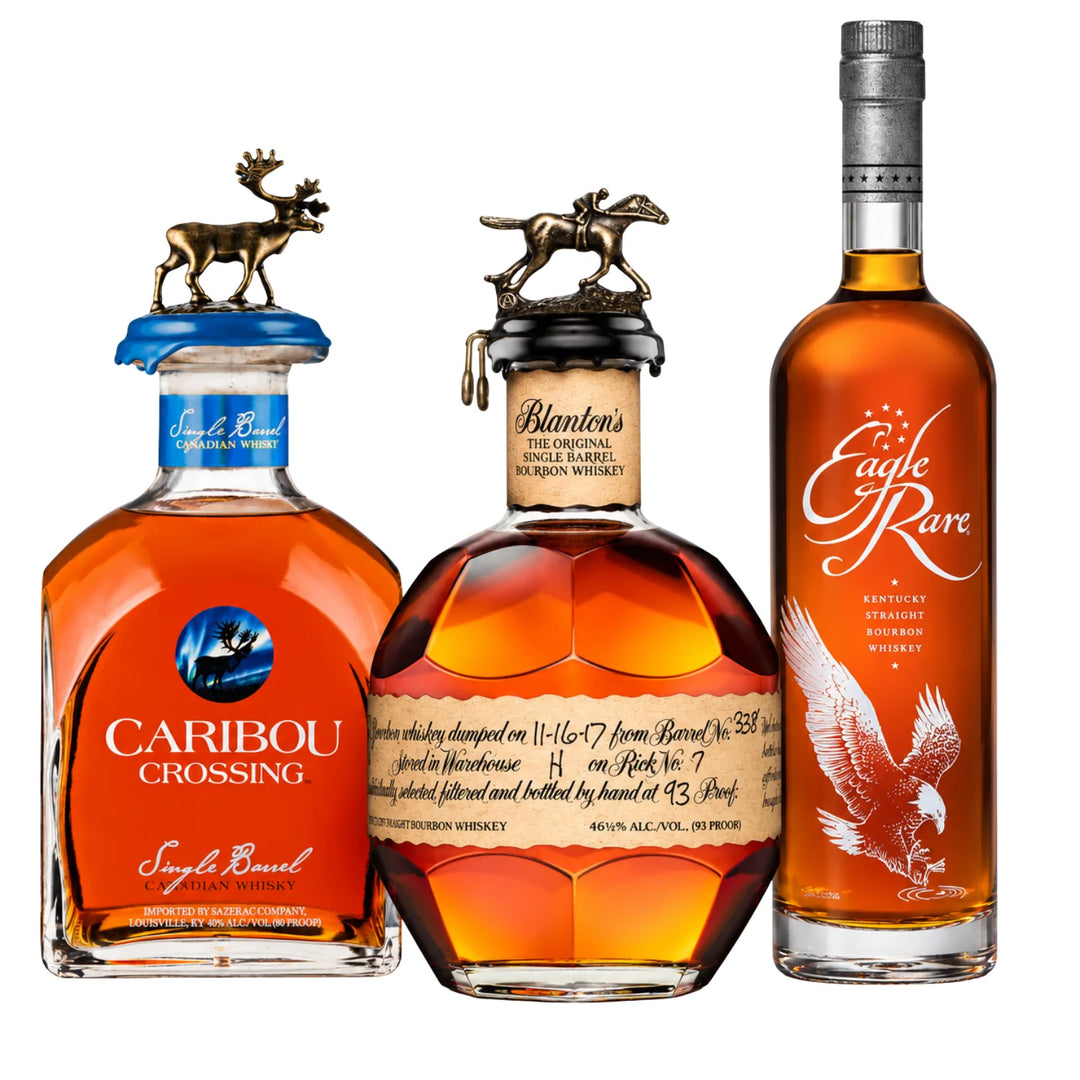 Blanton's, Caribou Crossing & Eagle Rare 10 Year Whiskey Bundle | The ...