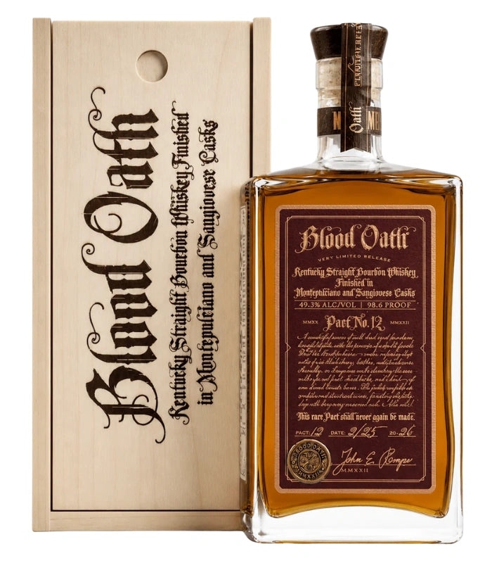 Blood Oath Pact No. 12 Bourbon Whiskey