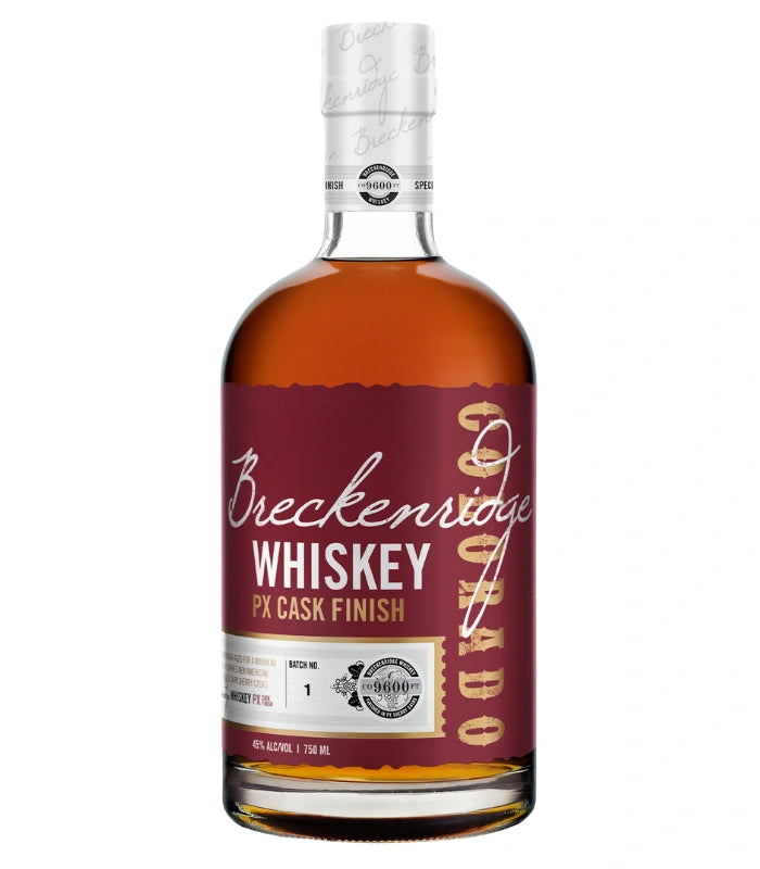 Buy Breckenridge PX Cask Finish Bourbon Whiskey 750mL Online - The Barrel Tap Online Liquor Delivered