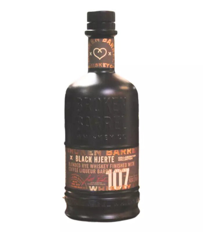 Broken Barrel x Black Hjerte Rye Whiskey Coffee Liqueur Stave Finish 750mL
