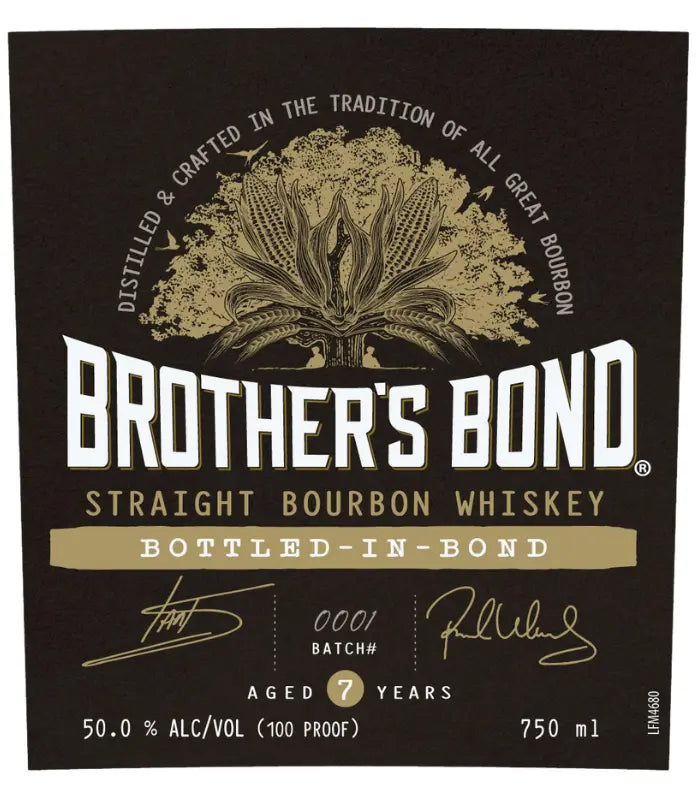 Brother's 7 Year Bond Bottled In Bond Straight Bourbon 750mL