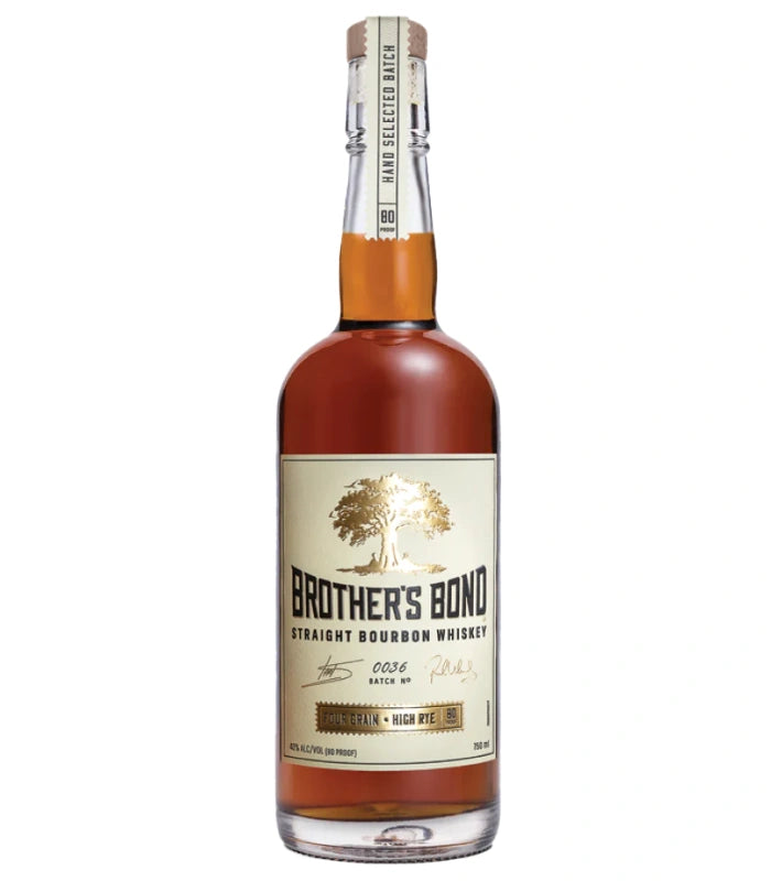 Buy Brother's Bond Straight Bourbon Whiskey 750mL Online - The Barrel Tap Online Liquor Delivered