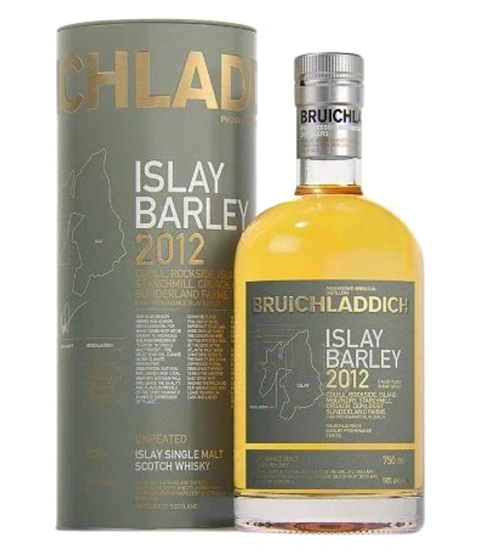 Bruichladdich Islay Barley 2012 Unpeated Scotch | The Barrel Tap