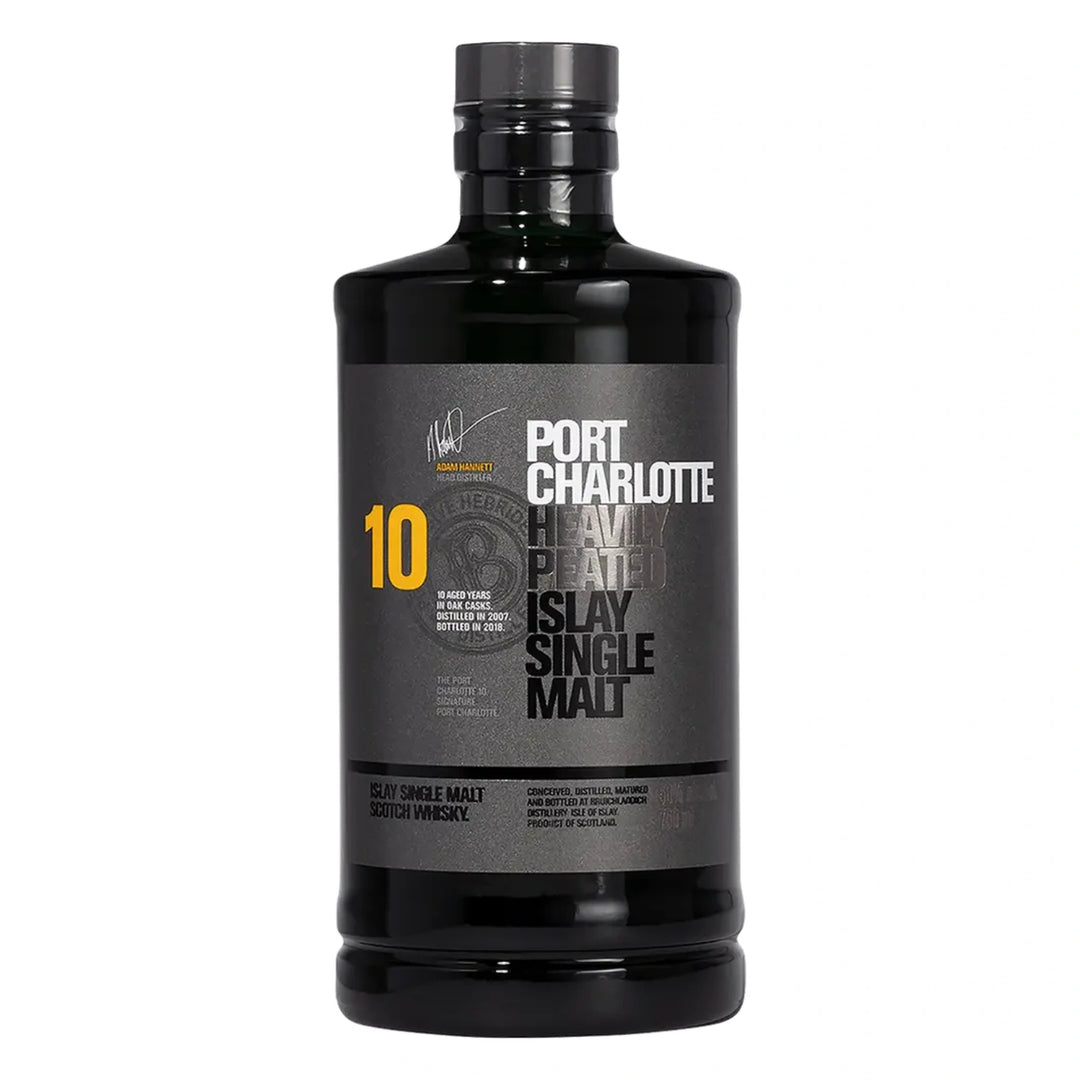 Bruichladdich Port Charlotte 10 Year Islay Single Malt Scotch Whisky 