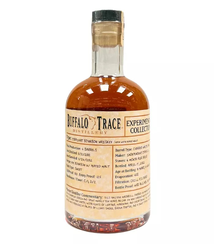 Buffalo Trace Experimental Collection 'Straight Bourbon Whiskey (Made with Peated Malt)'