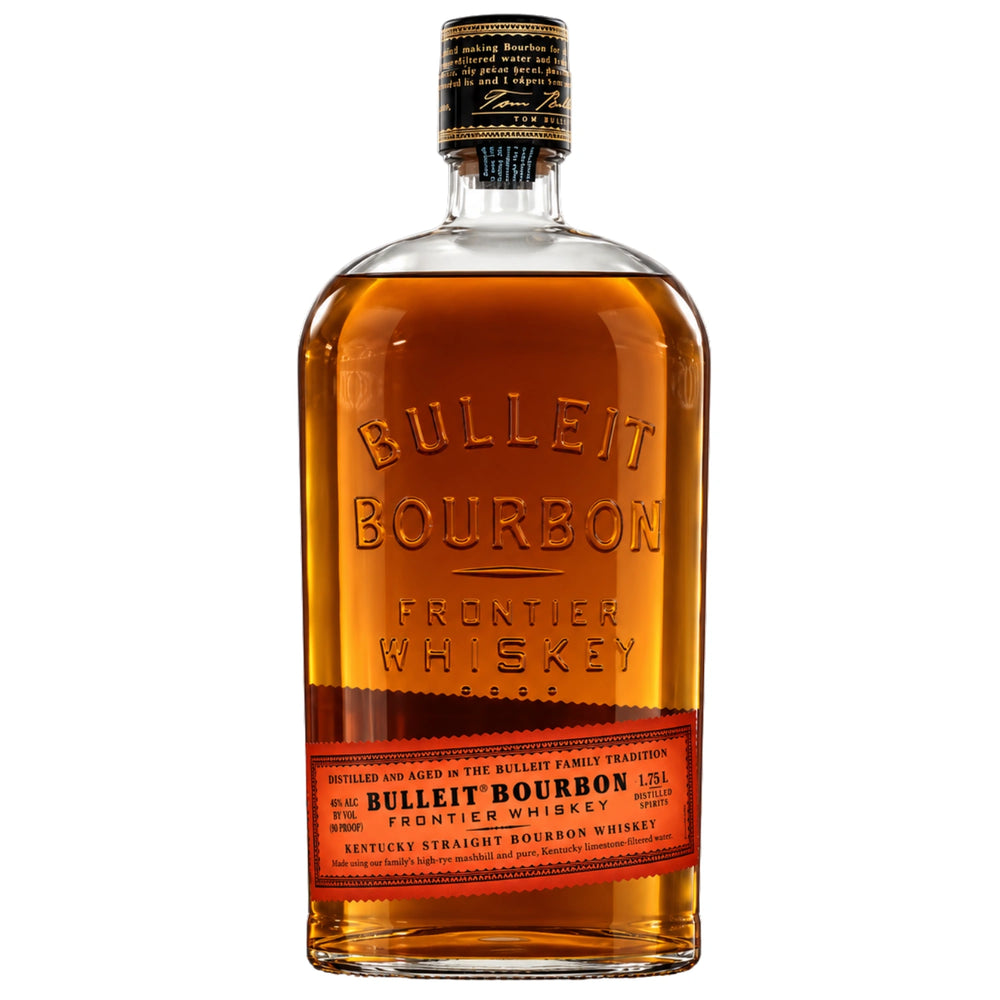 Bottle of Bulleit Kentucky Straight Bourbon 1.75L