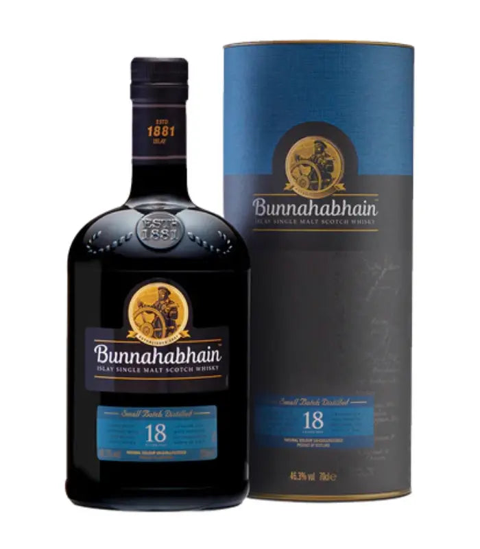 Bunnahabhain 18 Year Single Malt Whisky 750mL