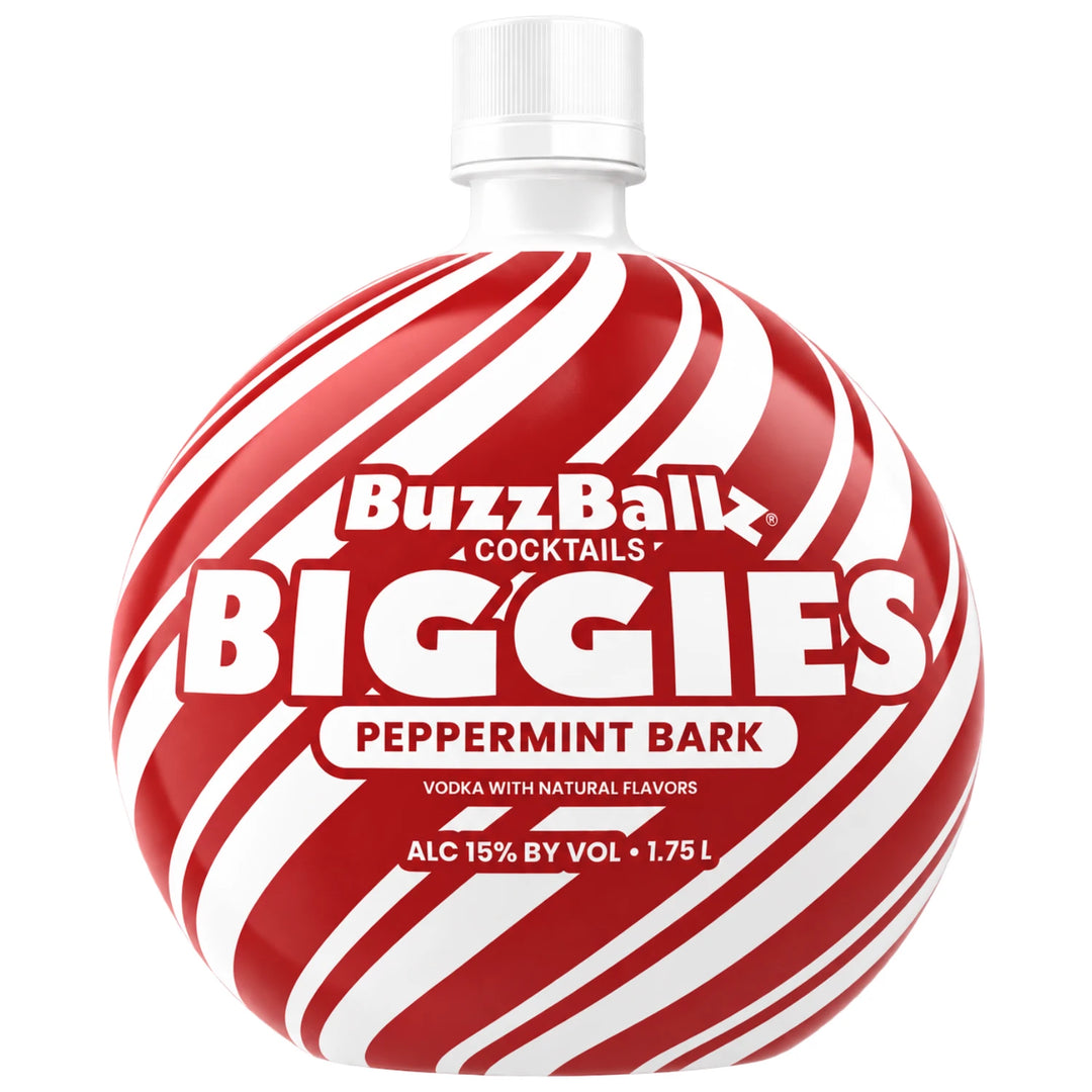 Buzzballz Biggies Peppermint Bark Pre-Mixed Cocktail 1.75L