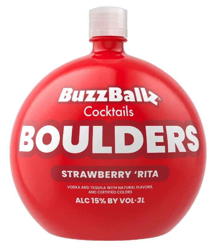 Buzzballz Boulders Strawberry 'Rita Pre-Mixed Cocktails 3L