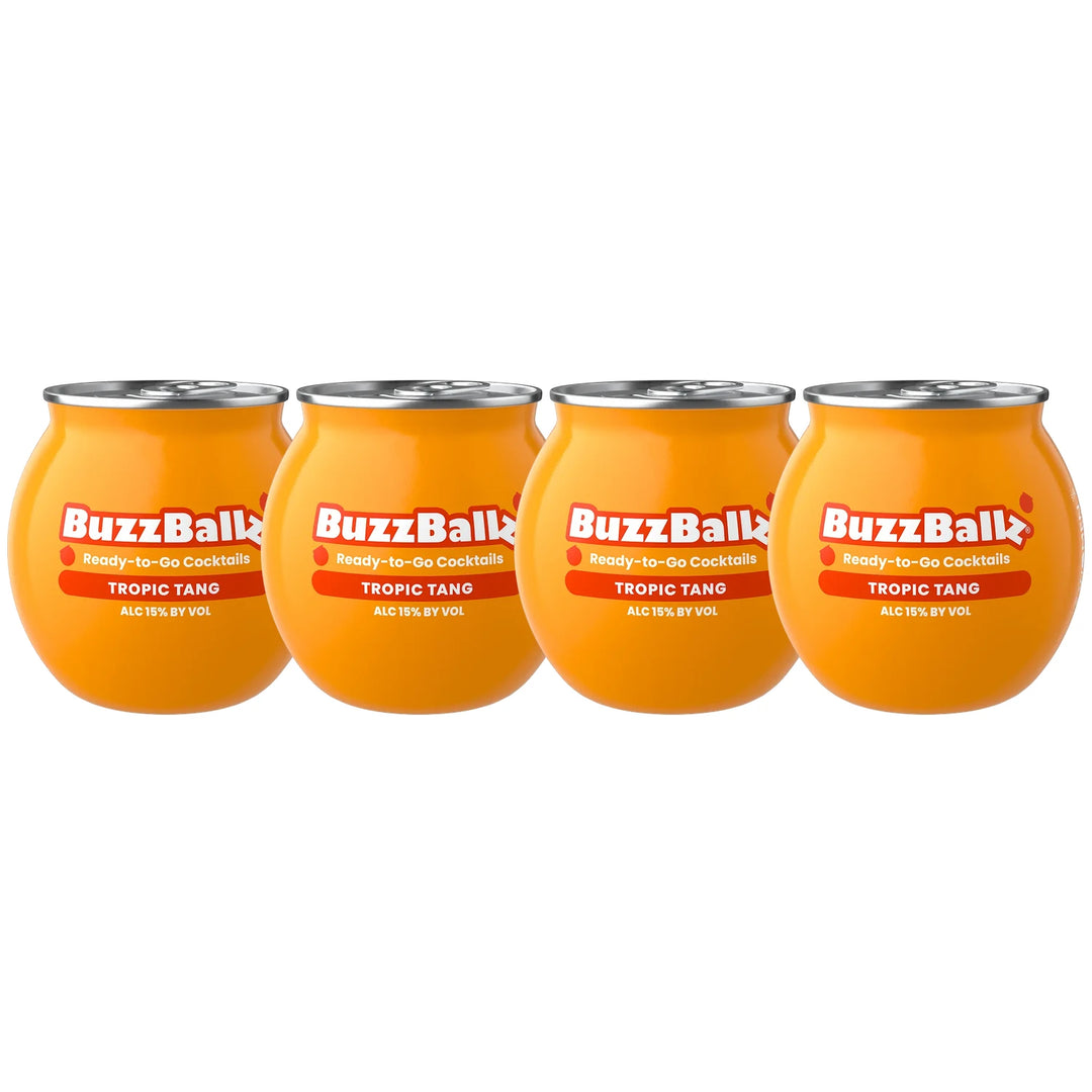 4-Pack of Buzzballz Tropic Tang RTD Cocktails