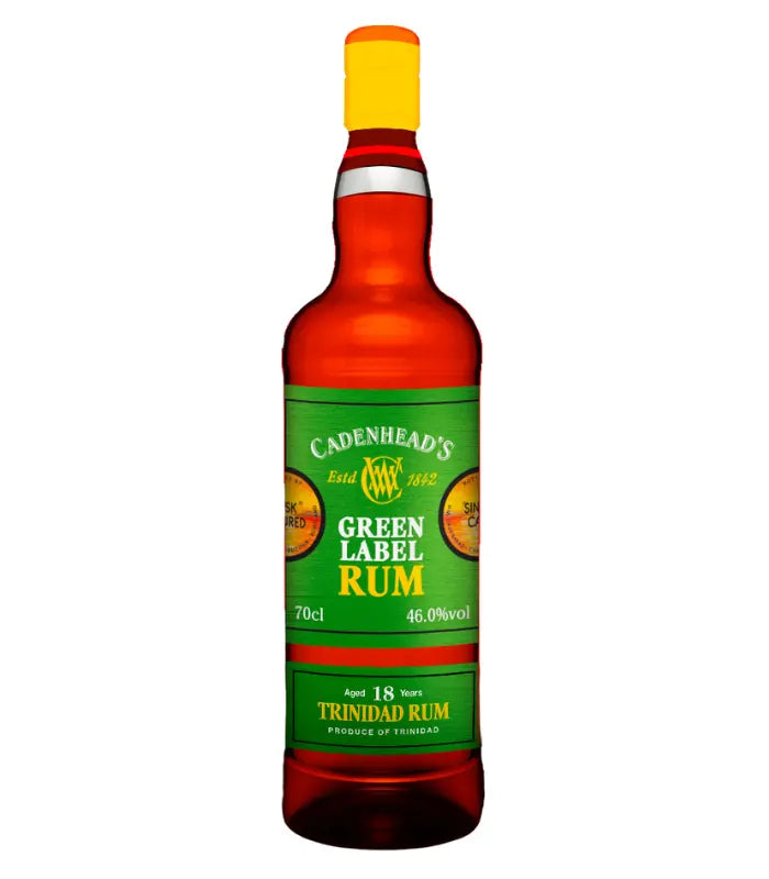 WM Cadenhead's Green Label 18 Year Trinidad Rum 700mL