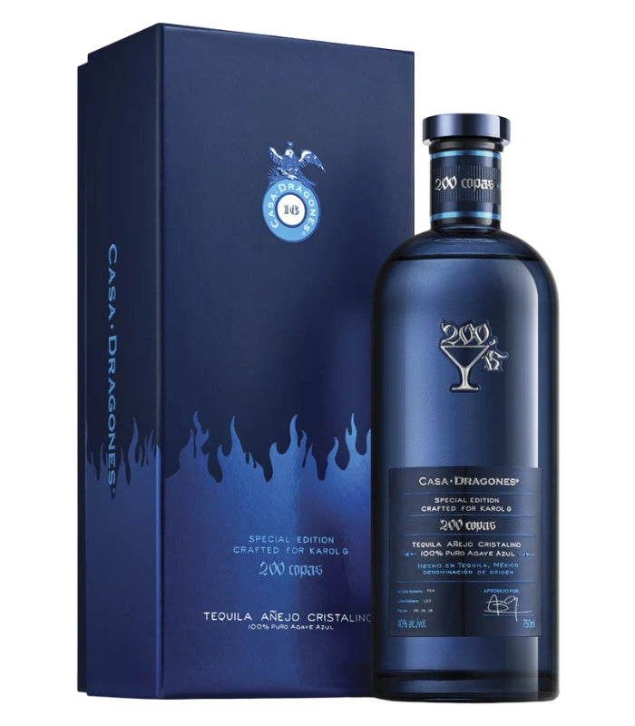Casa Dragones X Karol G '200 Copas' Tequila Añejo Cristalino