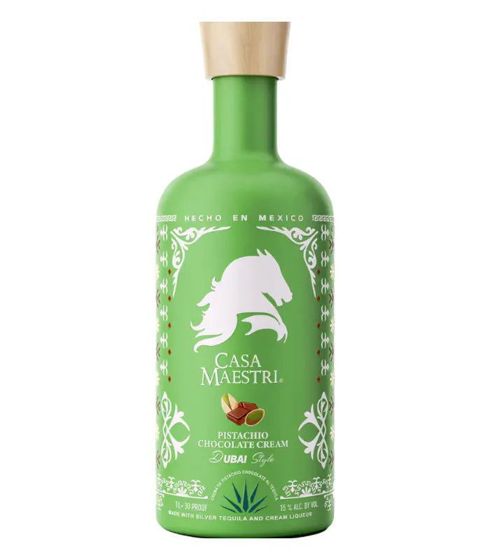 Casa Maestri Pistachio Chocolate Cream Dubai Style Liqueur 750mL