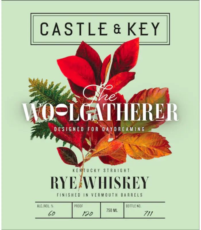 Castle & Key The Woolgatherer Straight Rye Whiskey 750mL
