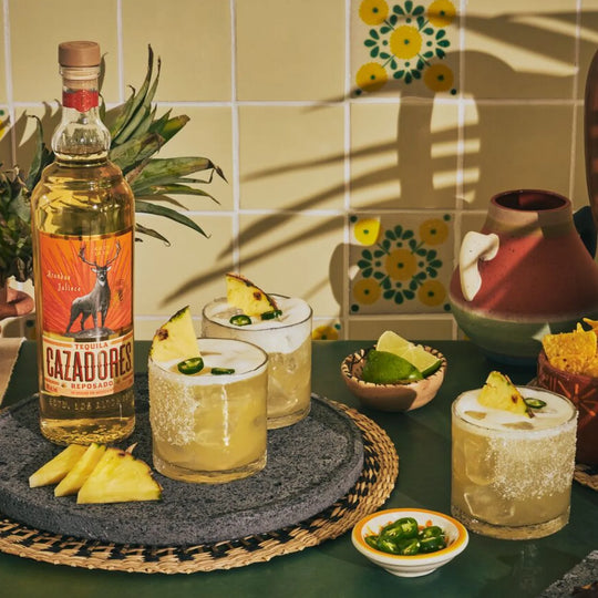 Cazadores Tequila with Pineapple Cocktails
