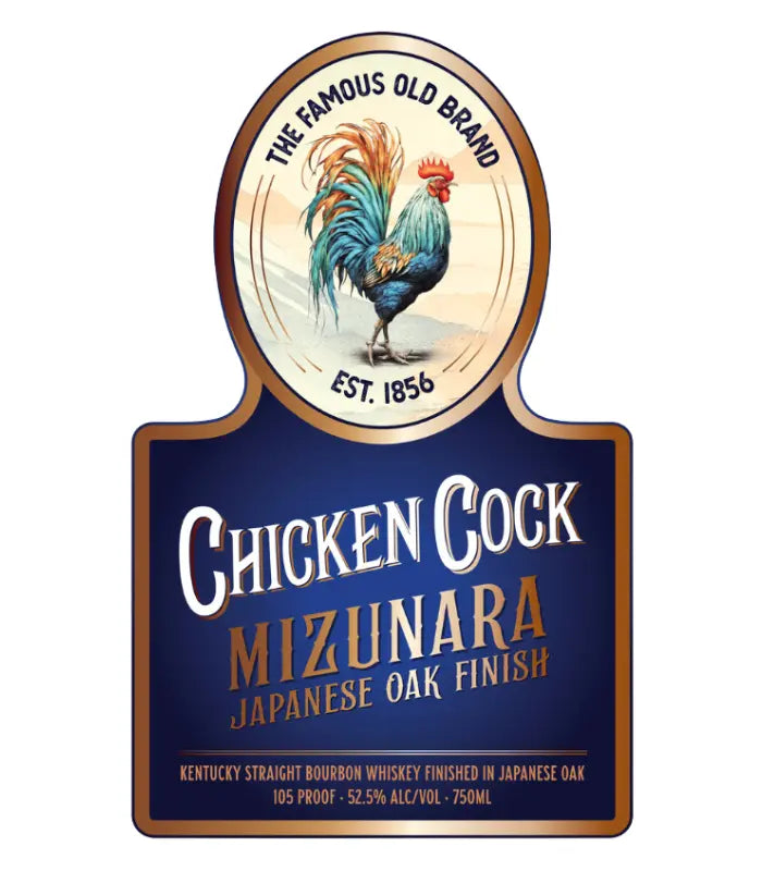 Chicken Cock Mizunara Japanese Oak Finish Bourbon 750mL