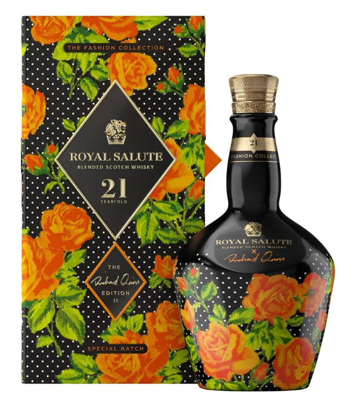 Royal Salute 21 Year Orange Roses Richard Quinn II | The Barrel Tap