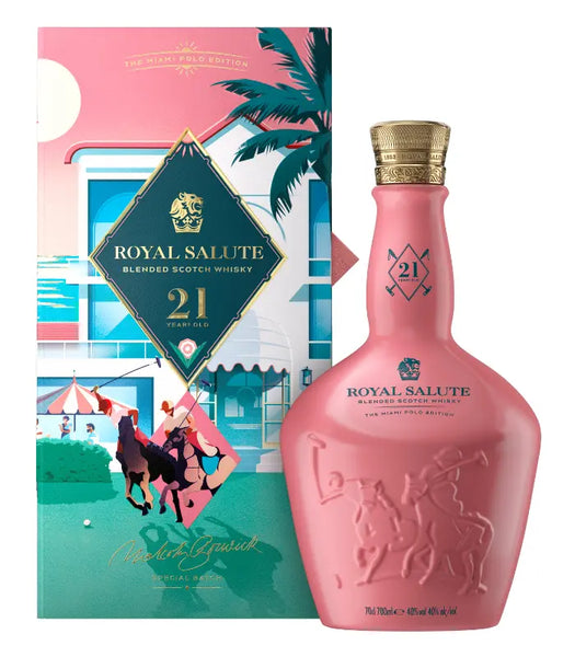 Chivas Royal Salute 21 Year Miami Polo Edition Scotch Whisky – The
