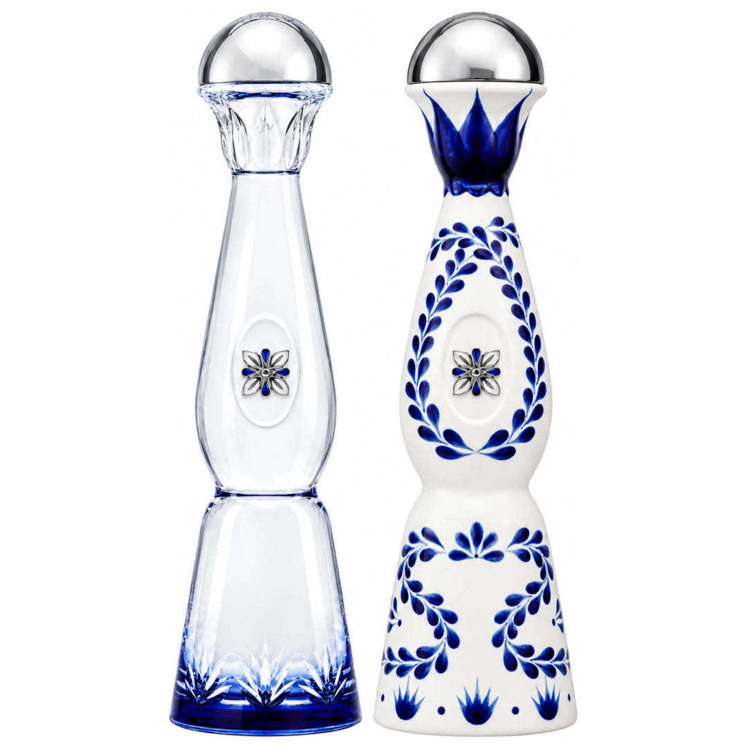 One bottle of Clase Azul Plata and one bottle of Clase Azul Reposado Tequila