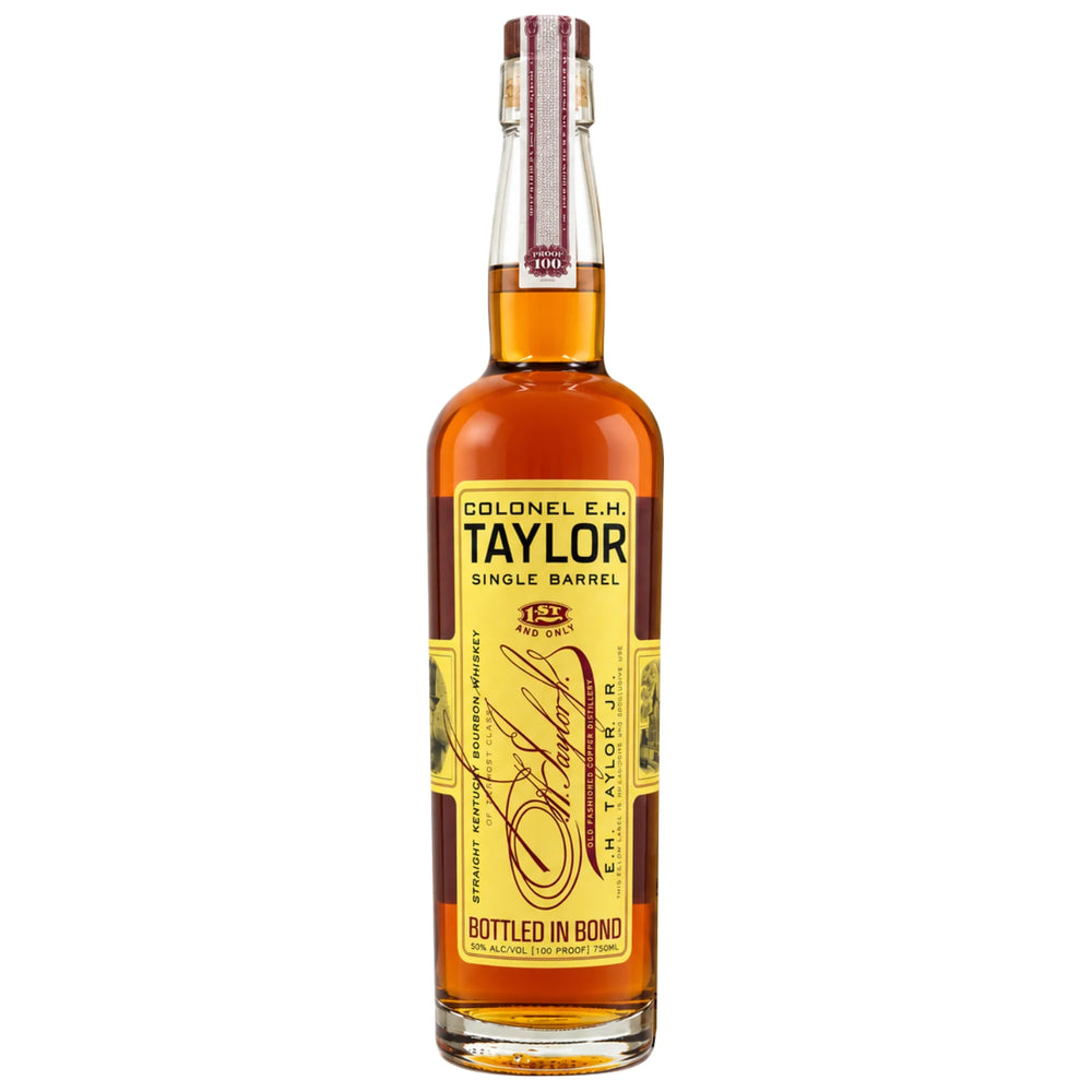Bottle of Colonel E.H. Taylor, Jr. Single Barrel Kentucky Straight Bourbon Whiskey