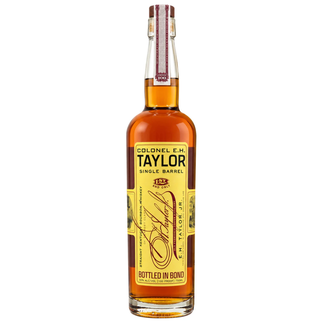 Bottle of Colonel E.H. Taylor, Jr. Single Barrel Kentucky Straight Bourbon Whiskey