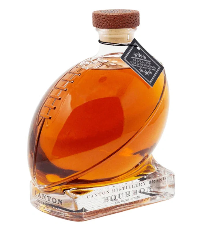 Buy Cooperstown Distillery Canton Distillery Brand Football Decanter Bourbon Whiskey 750mL Online - The Barrel Tap Online Liquor Delivered