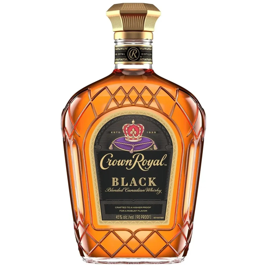 Bottle of Crown Royal Black Whisky 750mL
