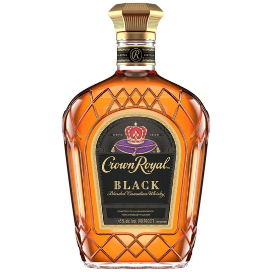 Bottle of Crown Royal Black Whisky 750mL