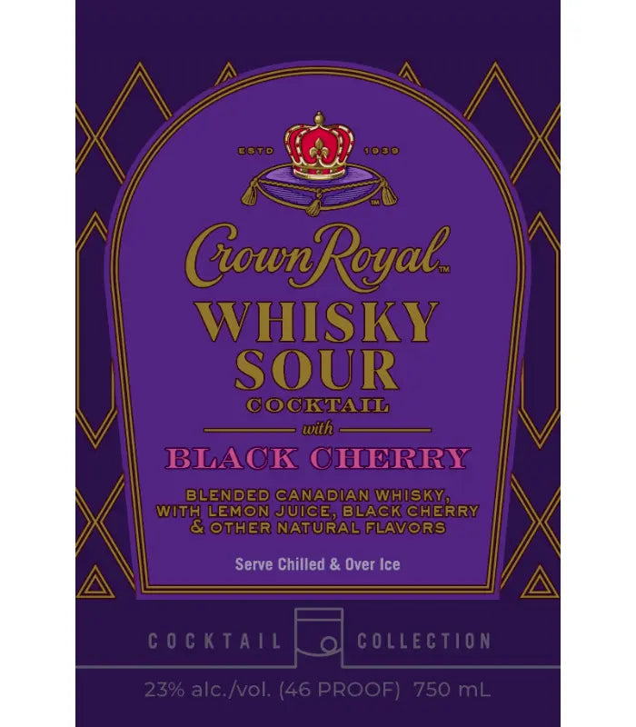Crown Royal Whiskey Sour Cocktail 750mL