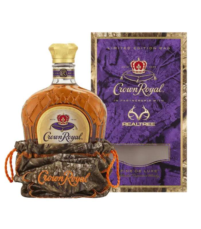 Crown Royal Crown Royal Fine De Luxe Blended Canadian Whisky with Realtree Camo Bag — product image