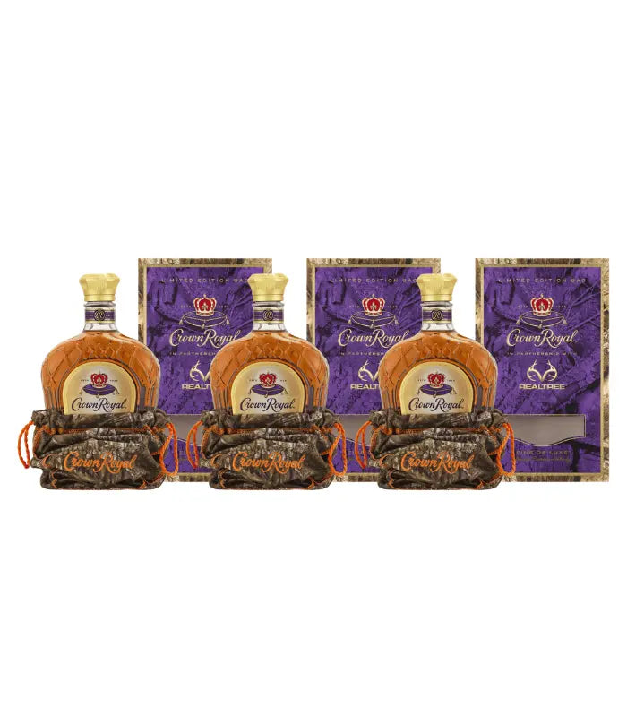 Crown Royal x REALTREE Fine De Luxe Limited Edition Camo Bag