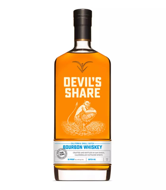Cutwater Devil's Share California Bourbon Whiskey 750mL