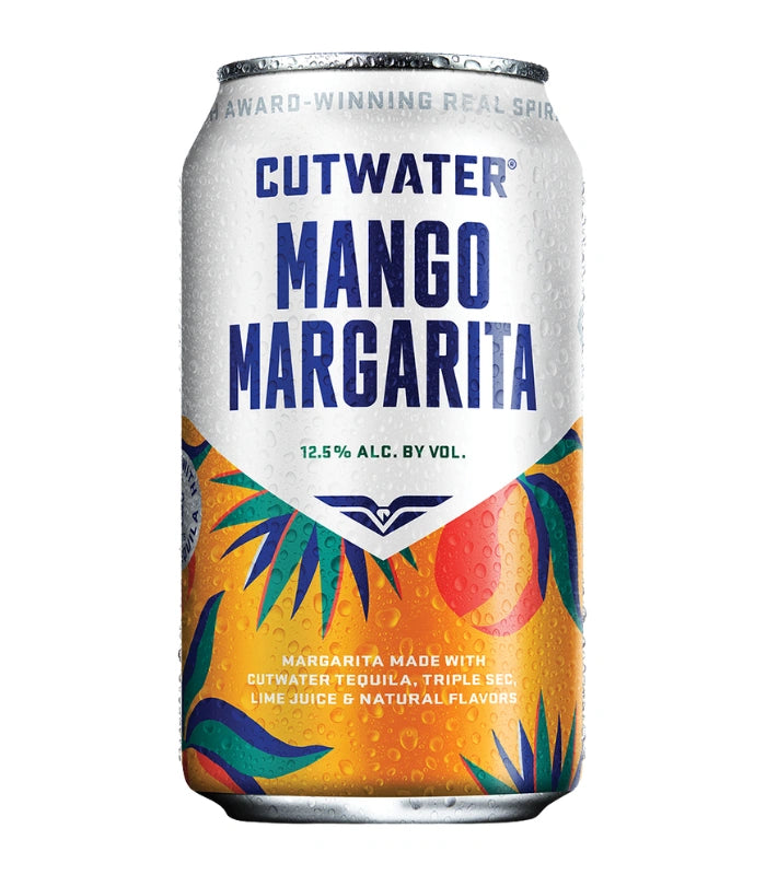 Buy Cutwater Mango Margarita 4 Pack Online - The Barrel Tap Online Liquor Delivered