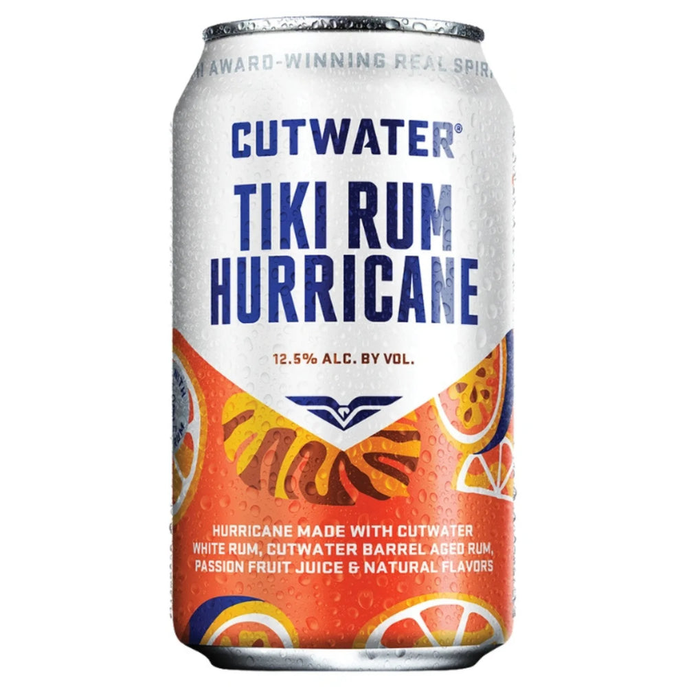 Can of Cutwater Tiki Rum Hurricane