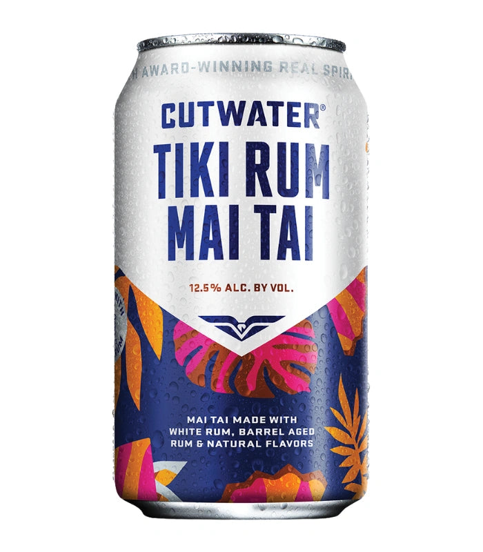 Buy Cutwater Tiki Rum Mai Tai 4 Pack Online - The Barrel Tap Online Liquor Delivered