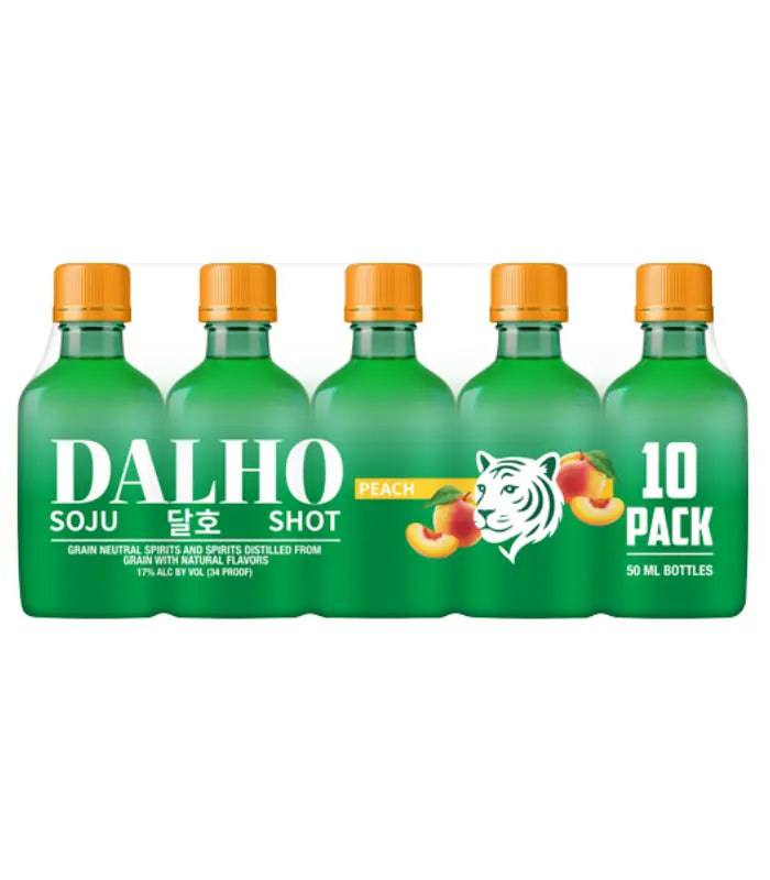 Dalho Soju Peach 50mL 10-Pack