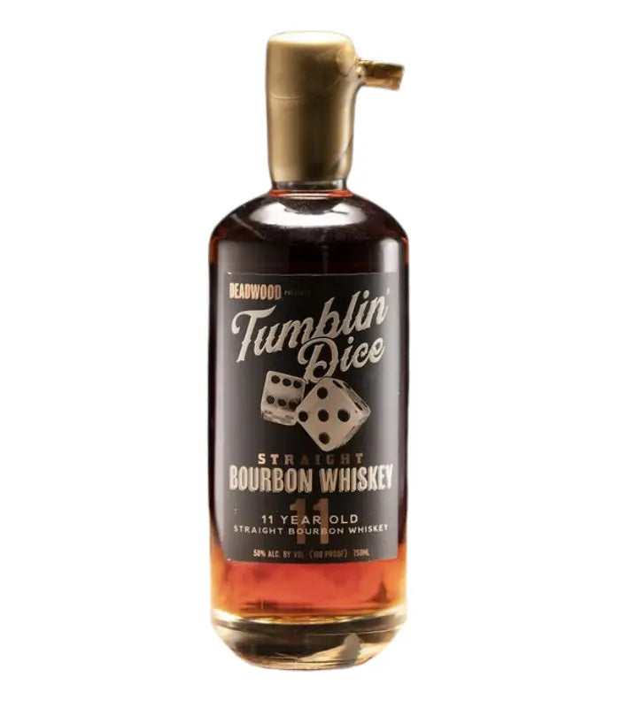 Deadwood Tumblin' Dice 11 Year Straight Bourbon 750mL
