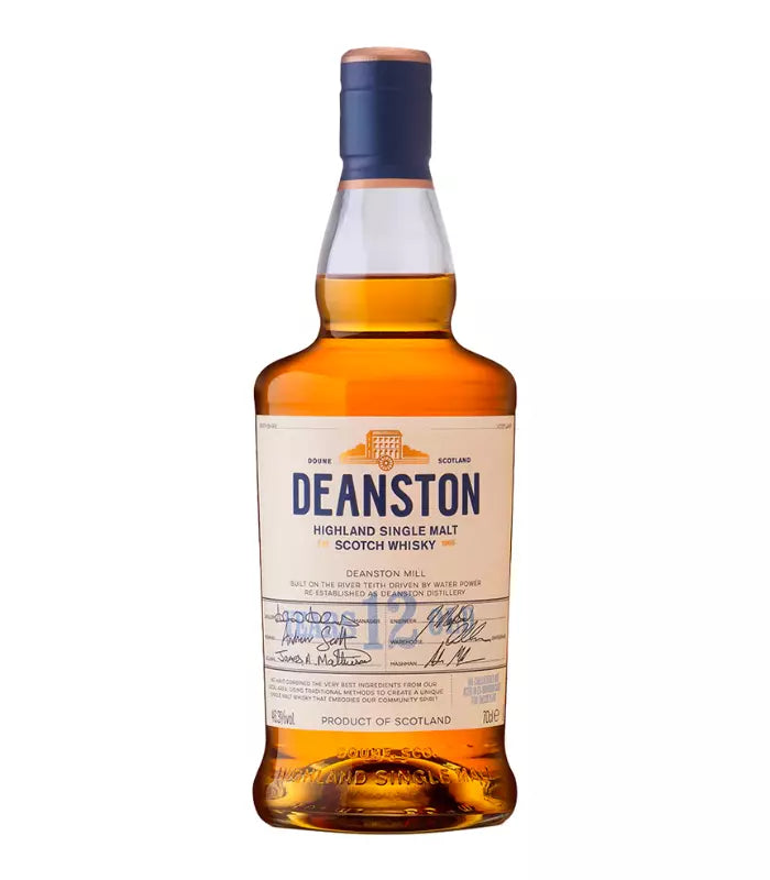 Deanston 12 Year Old Single Malt Scotch Whisky 750mL