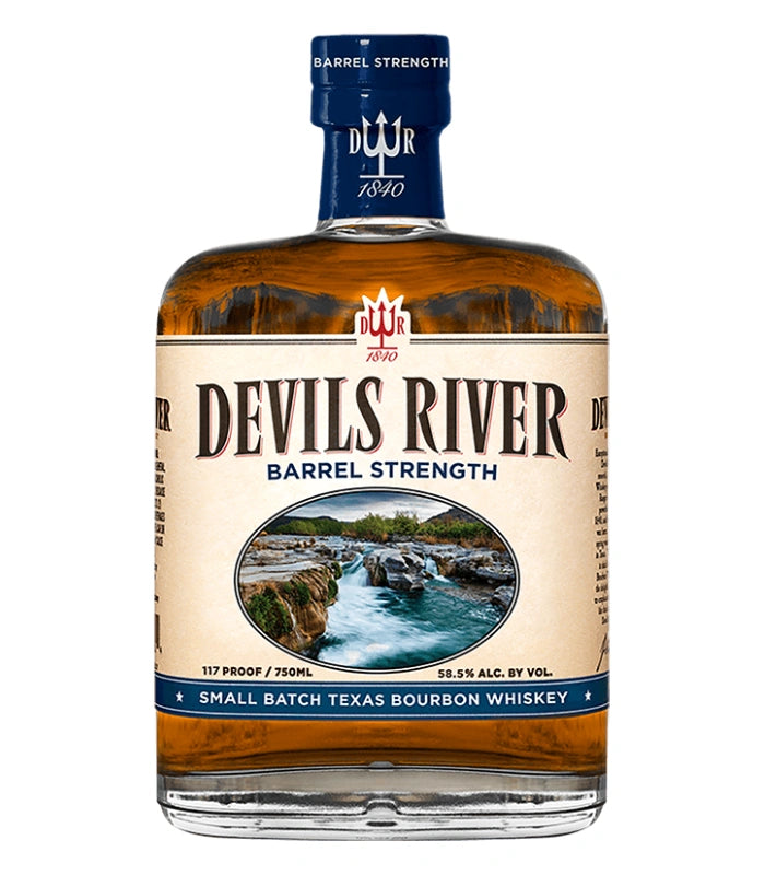 Devils River Barrel Strength Bourbon Whiskey 750mL