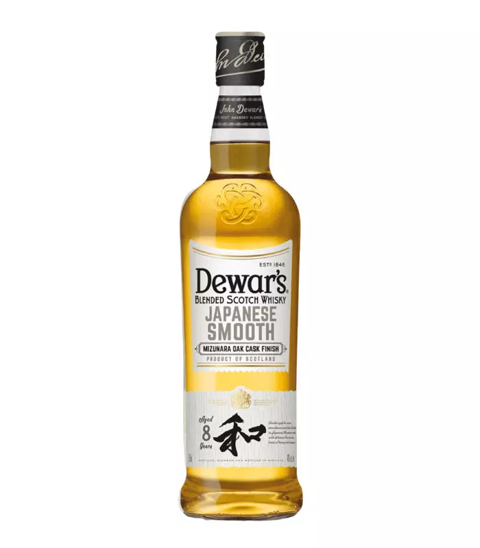 Dewar’s Japanese Smooth Mizunara Cask Finish Scotch Whisky 750mL