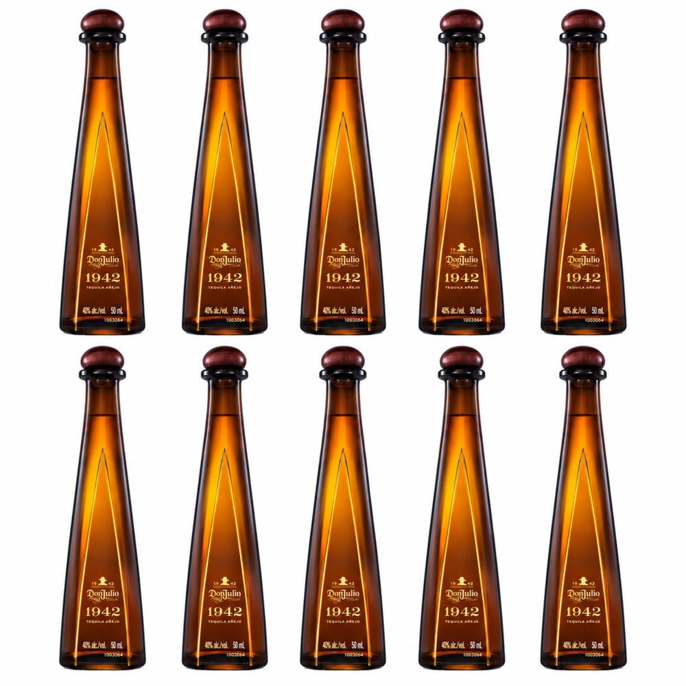10 of Don Julio 1942 Tequila Anejo Minis 50mL