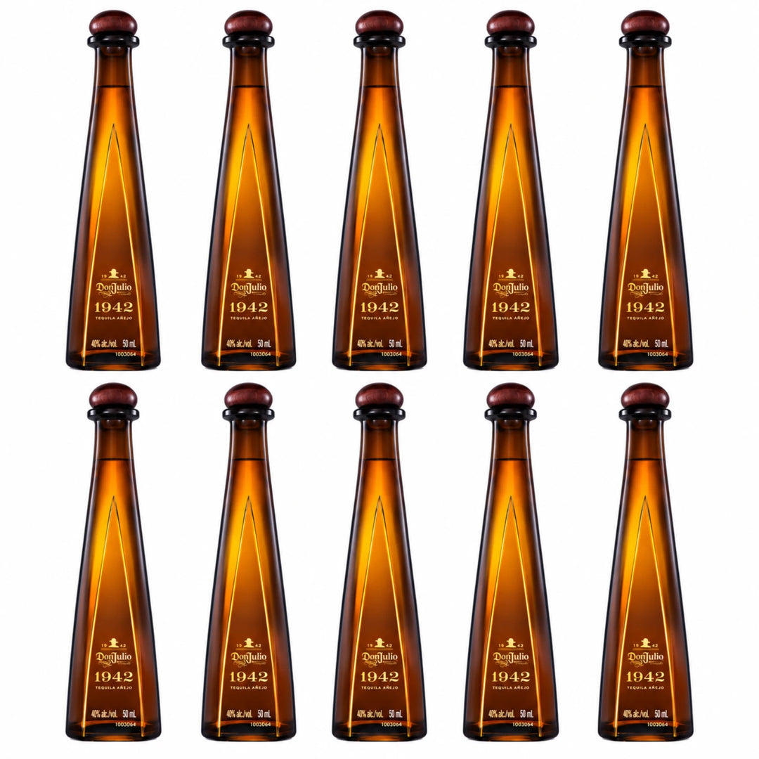 10 of Don Julio 1942 Tequila Anejo Minis 50mL