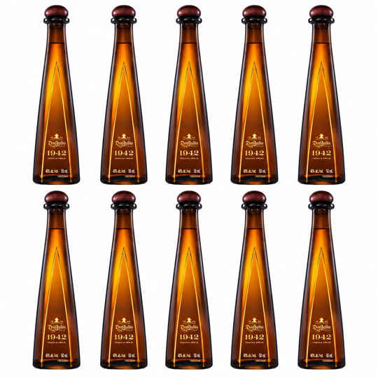 10 of Don Julio 1942 Tequila Anejo Minis 50mL