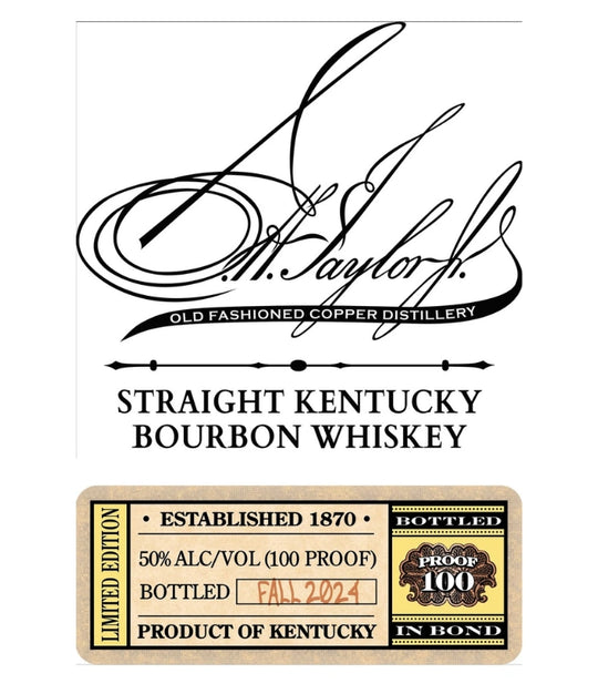 E.H. Taylor Bottled-in-Bond Bourbon Antique Collection 2025 750mL