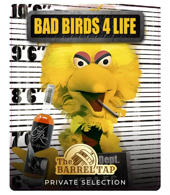 Eagle Rare The Barrel Tap Single Barrel Select 'Bad Birds 4 Life' Bundle