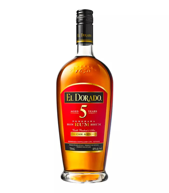 El Dorado 5 Year Demerara Rum 750mL