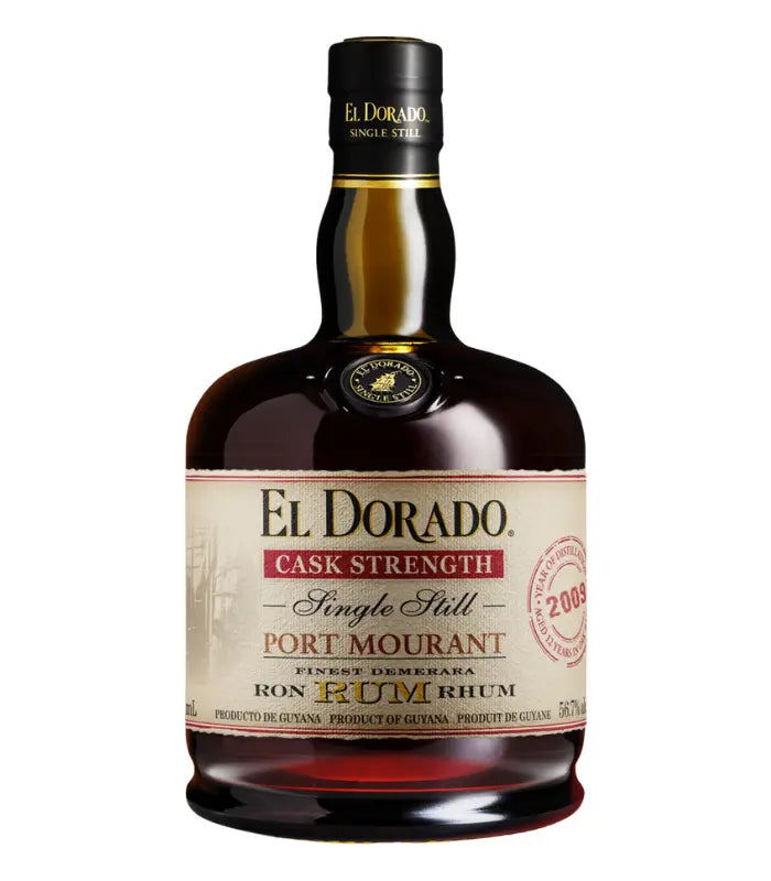 El Dorado Port Mourant Cask Strength 12 Year Rum 750mL