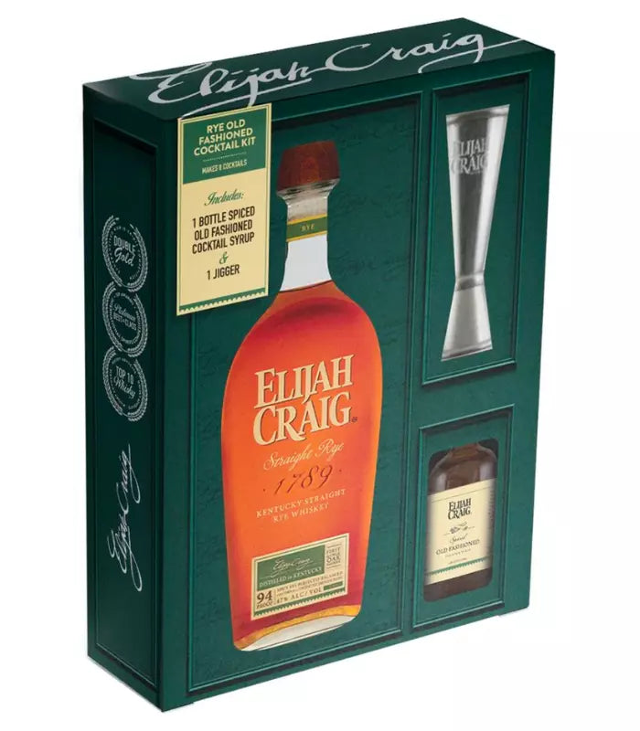 Elijah Craig Rye Old Fashioned Cocktail Kit