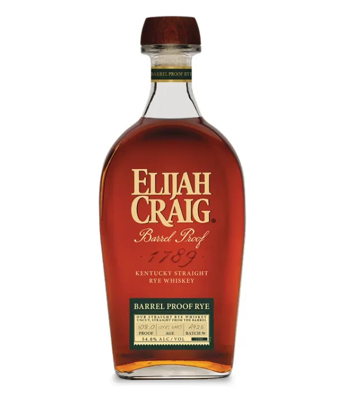 Elijah Craig Barrel Proof Rye Batch A925 750mL