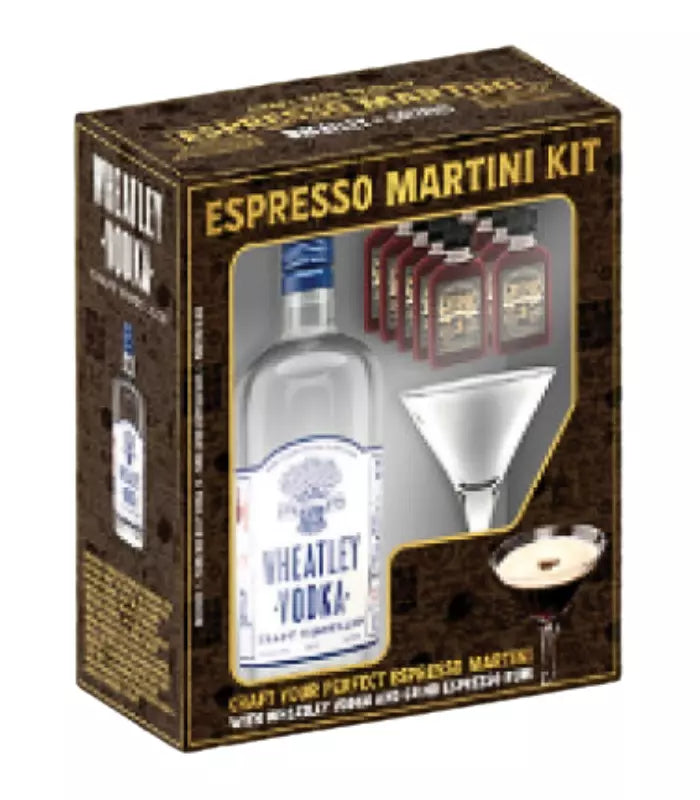 Espresso Martini Kit Featuring Wheatley Vodka and Grind Espresso Rum